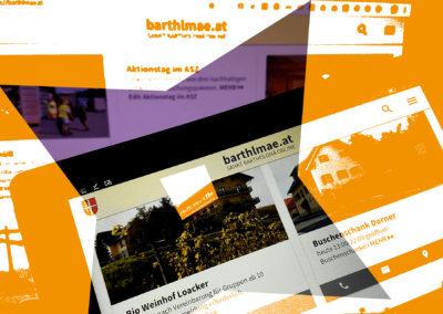 Webseite für die Gemeinde Sankt Bartholomä
